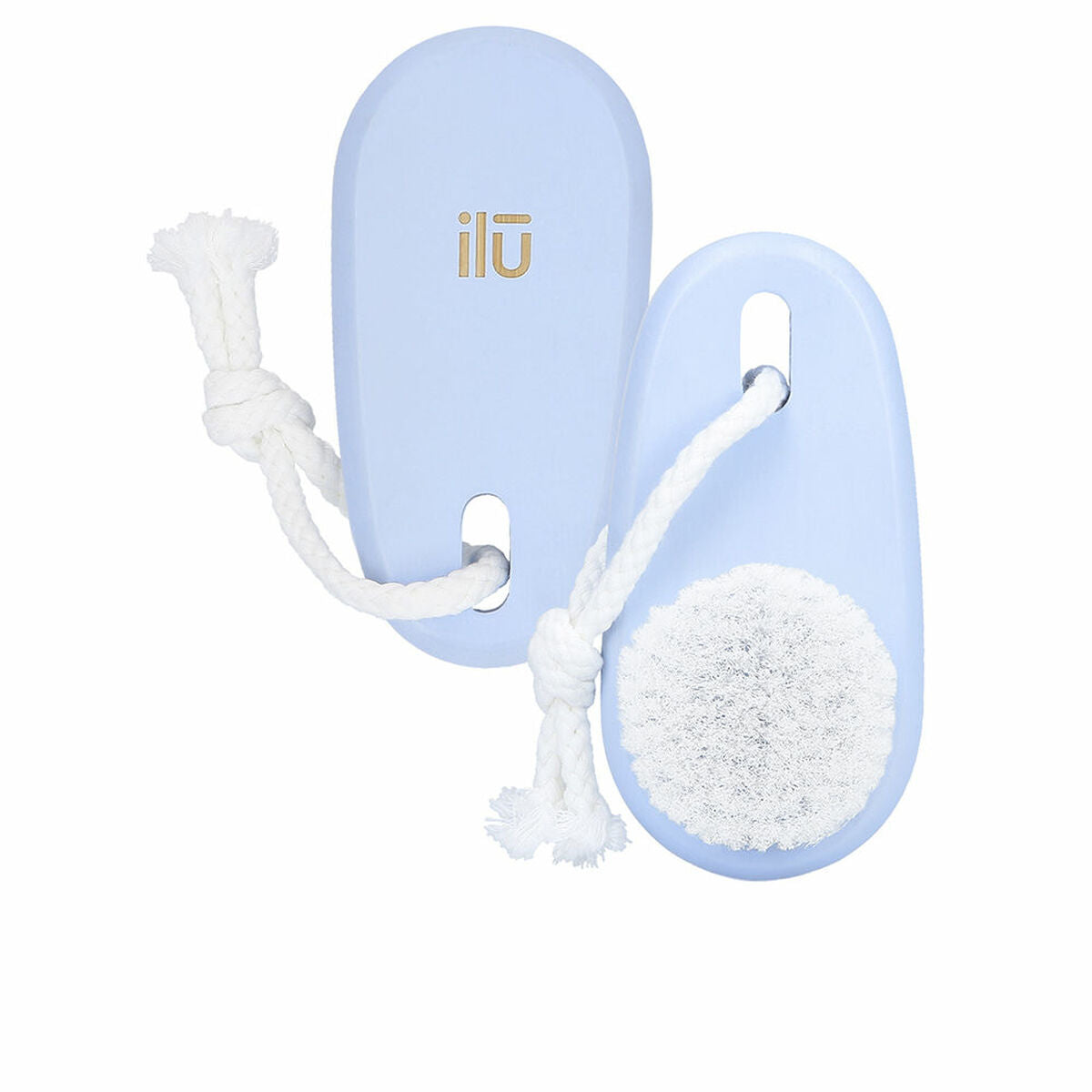 Facial Cleansing Brush Ilū Bamboon Blue Oval – изображение 1 | NetTrade.ee