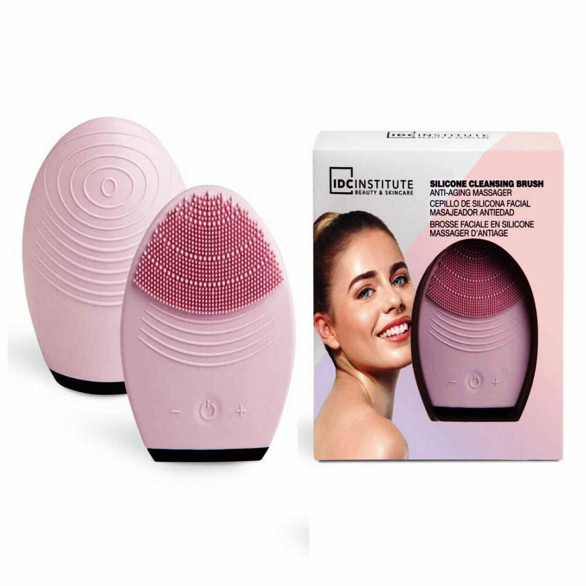 Facial cleansing brush IDC Institute 70006c Silicone – изображение 1 | NetTrade.ee
