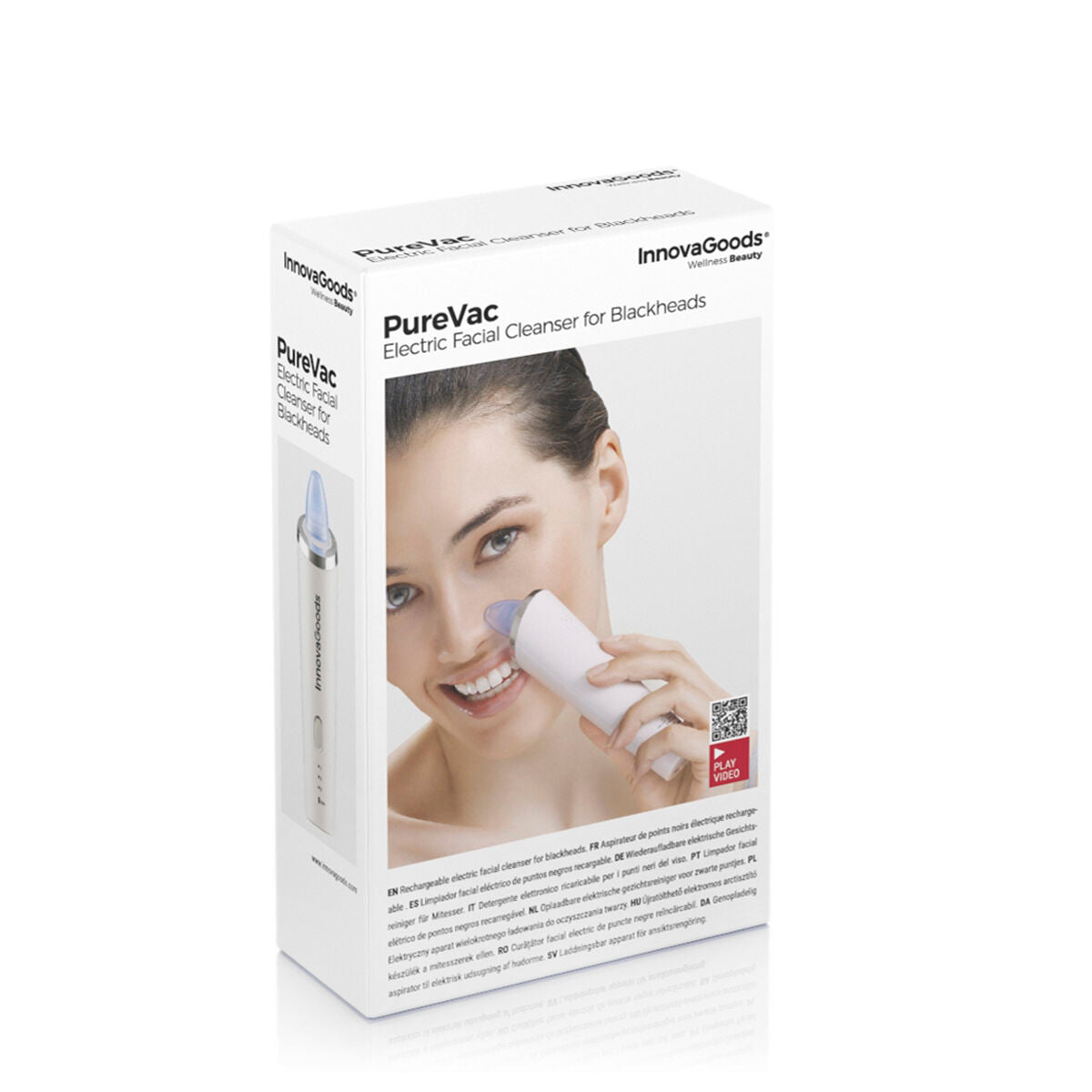 Electric Blackhead Facial Cleanser PureVac InnovaGoods – изображение 1 | NetTrade.ee