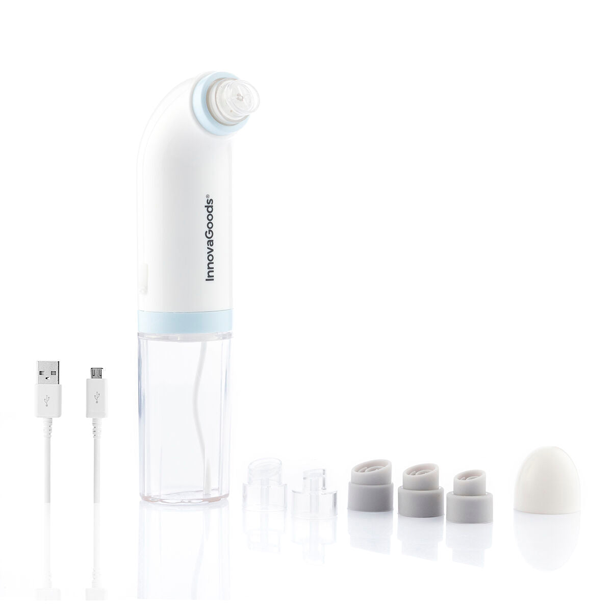 Rechargeable Facial Impurity Hydro-cleanser Hyser InnovaGoods – изображение 1 | NetTrade.ee