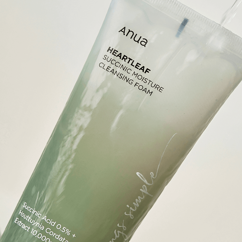 Anua Heartleaf Succinic Moisture Cleansing Foam 150ml – изображение 2 | NetTrade.ee