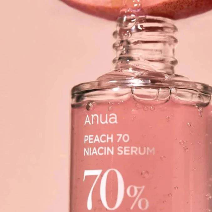 Anua Peach 70% Niacin Serum 30ml – изображение 3 | NetTrade.ee