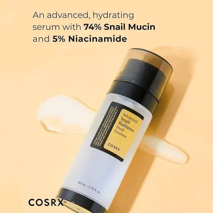 COSRX Advanced Snail Radiance Dual Essence 80ml – изображение 2 | NetTrade.ee