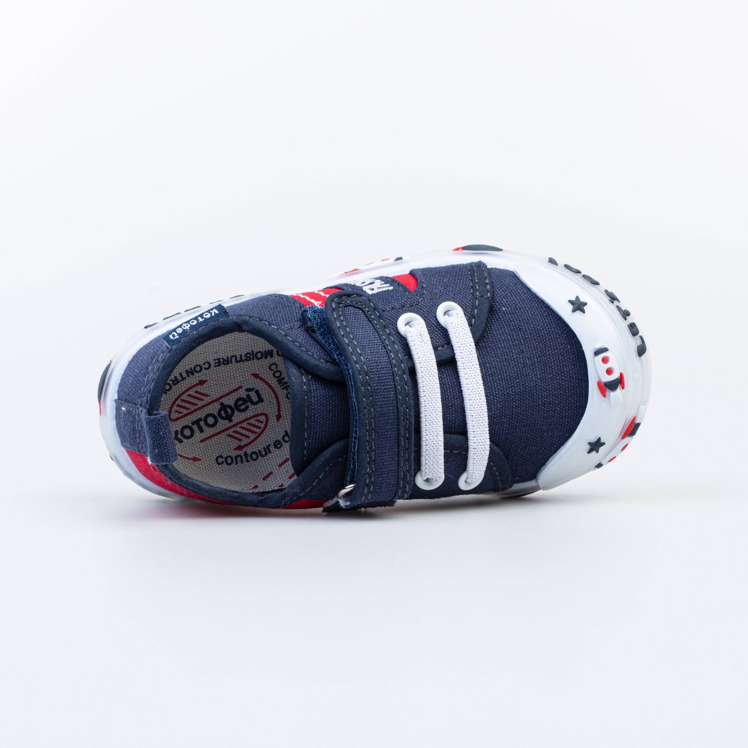 Blue sneakers for boys, textile, Kotofey 131165-11 – изображение 3 | NetTrade.ee