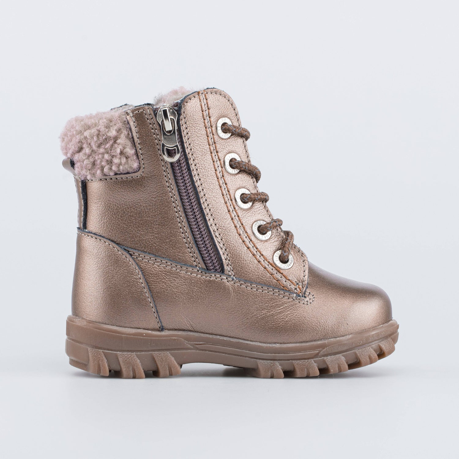 Bronze-pink boots genuine leather, KOTOFEY 152327-51 – изображение 2 | NetTrade.ee