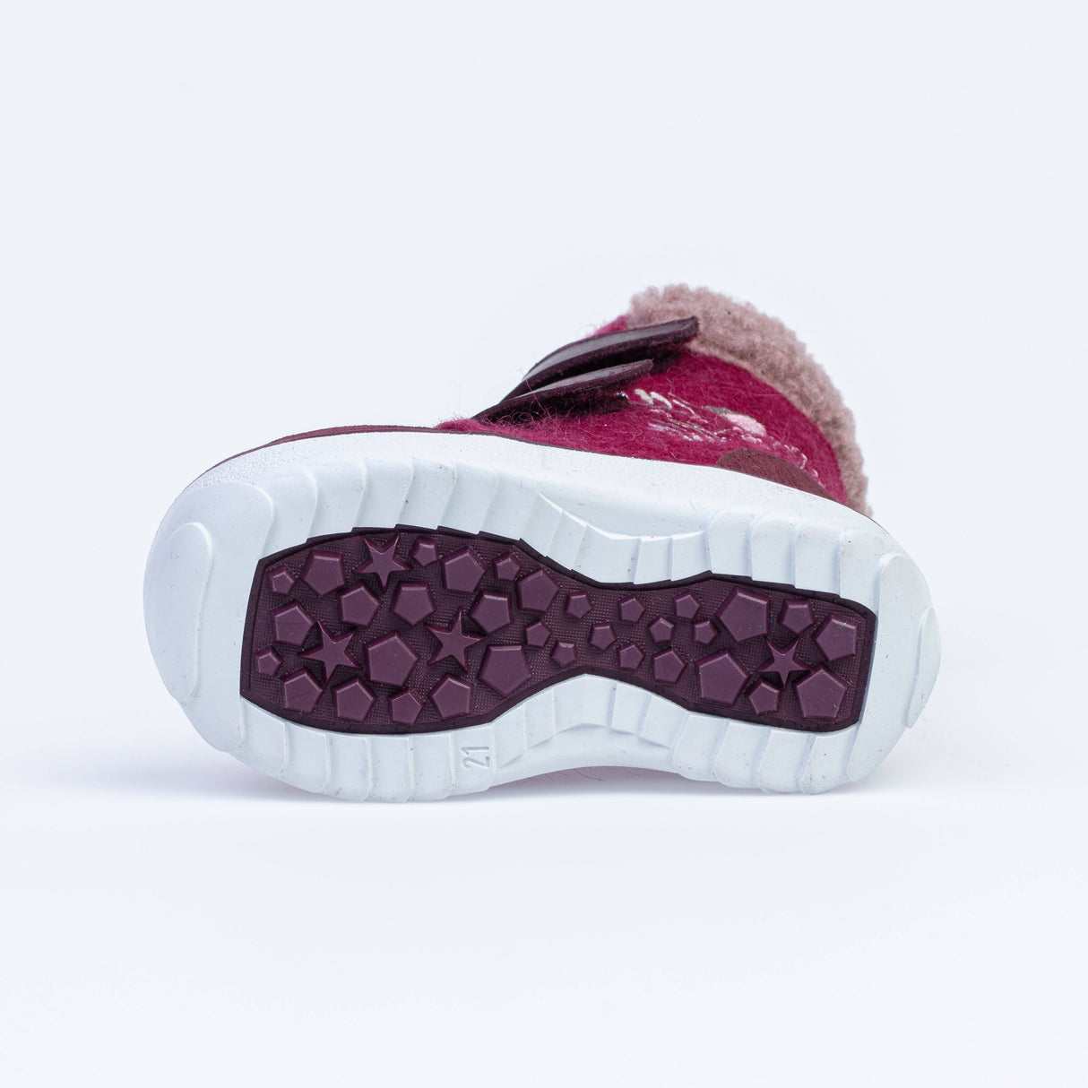 Burgundy felt boots, 157004-42 KOTOFEY – изображение 6 | NetTrade.ee