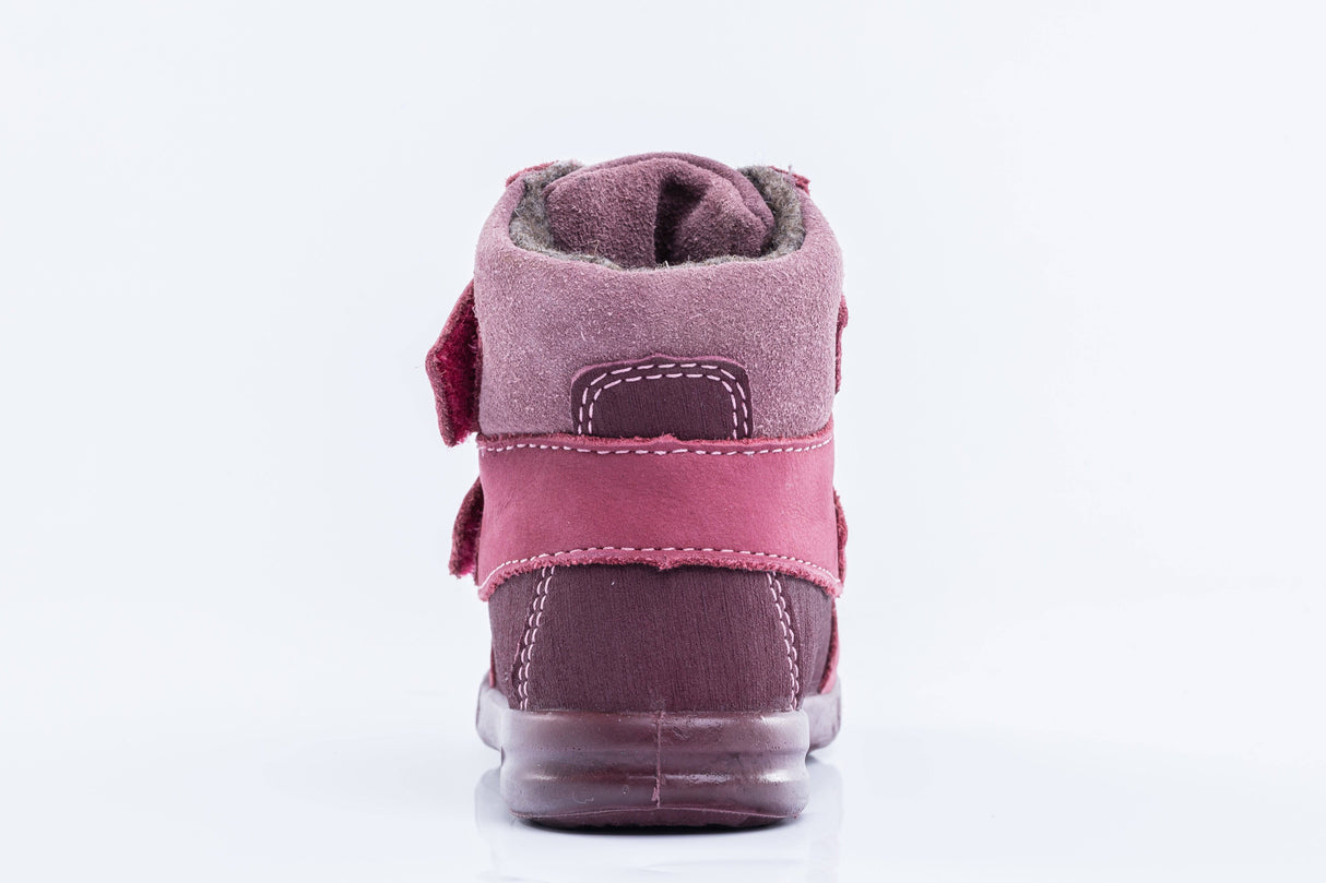 Burgundy infant toddler boots, genuine leather, Kotofey 152178-32 – изображение 3 | NetTrade.ee