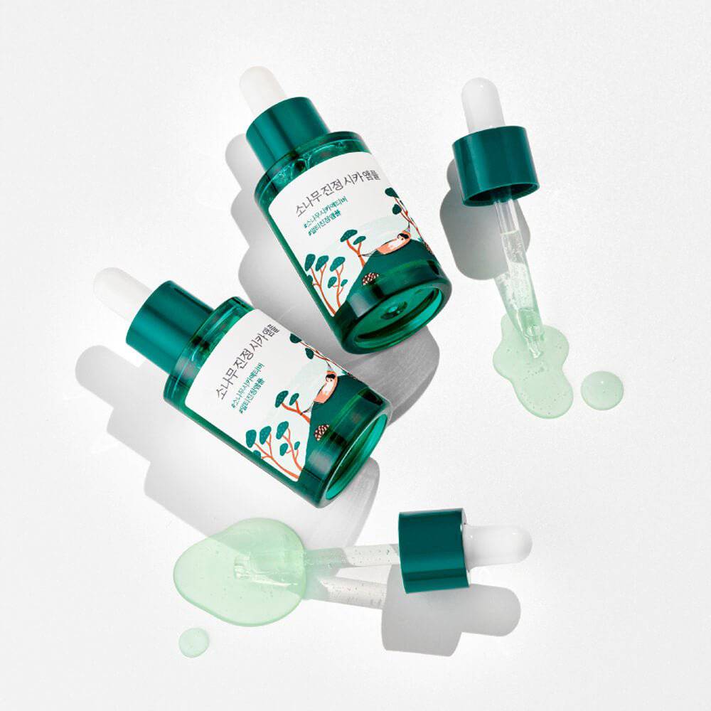 ROUND LAB Pine Tree Soothing Cica Ampoule 30ml – изображение 3 | NetTrade.ee