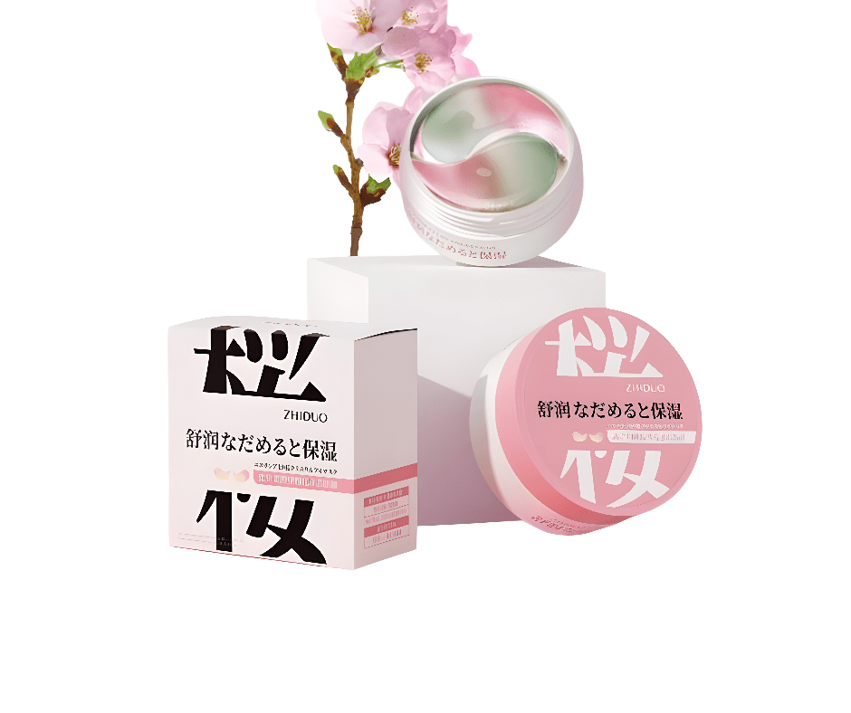 Revitalizing Cherry Blossom Eye Patches - 60 Patches – изображение 3 | NetTrade.ee