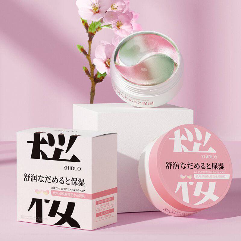 Revitalizing Cherry Blossom Eye Patches - 60 Patches – изображение 2 | NetTrade.ee