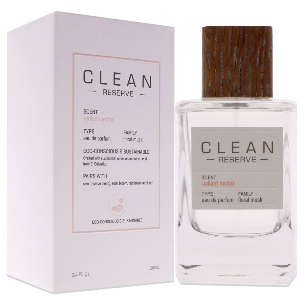 Unisex Perfume Clean RESERVE RADIANT NECTAR EDP 100 ml – парфюм – изображение 1 | NetTrade.ee