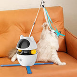 Interactive Indoor Electric Laser and Chasing Cat Toy –USB Charging_8