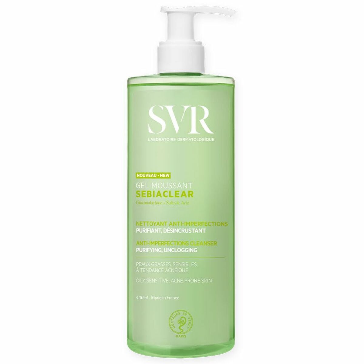 Facial Cleansing Gel SVR Sebiaclear 400 ml – изображение 1 | NetTrade.ee