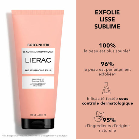 Body Exfoliator Lierac BODY-NUTRI 200 ml Regenerating – изображение 2 | NetTrade.ee