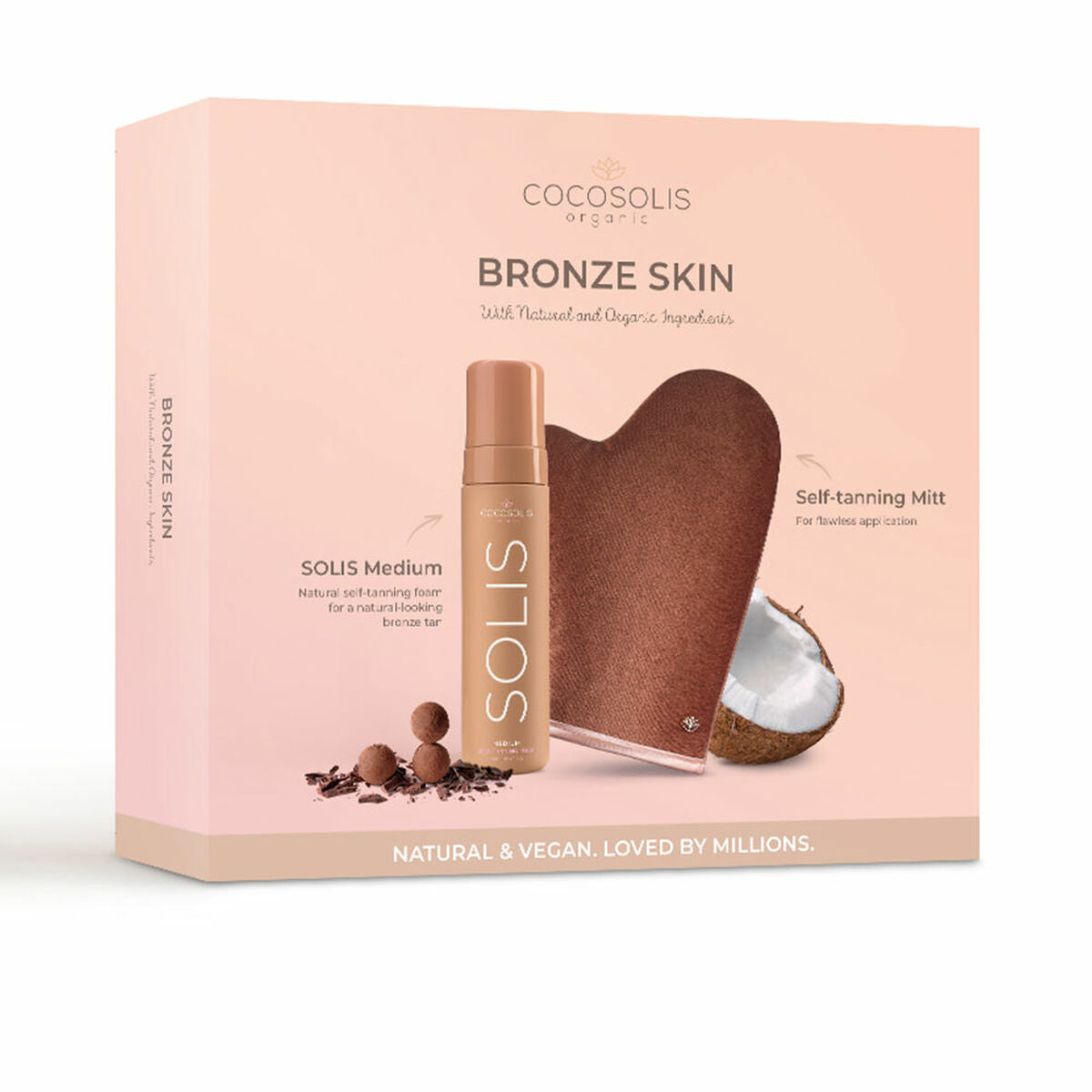 Self-Tanning Body Lotion Cocosolis BRONZE SKIN 2 Pieces – изображение 1 | NetTrade.ee