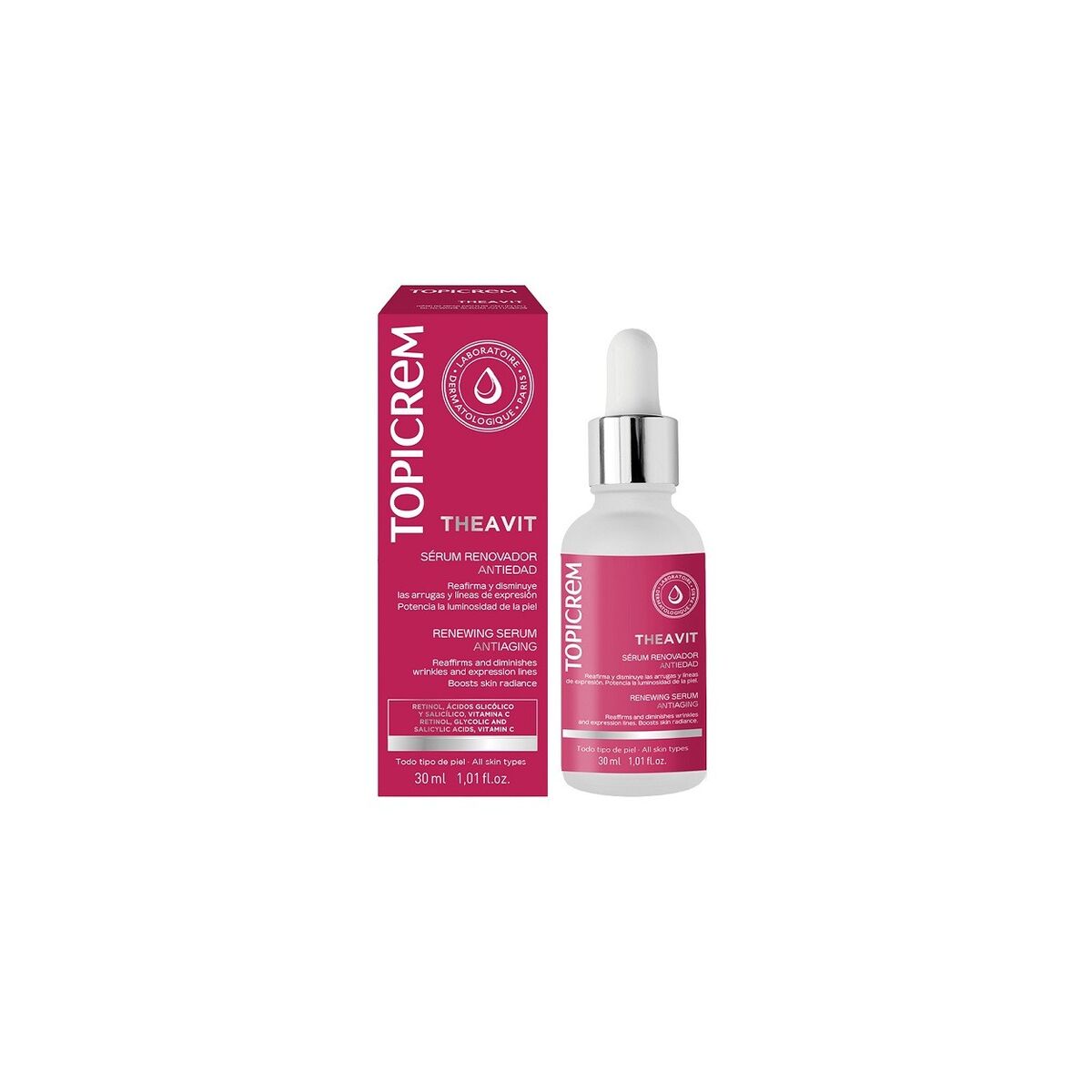 Anti-Wrinkle Serum Topicrem Theavit 30 ml – изображение 1 | NetTrade.ee