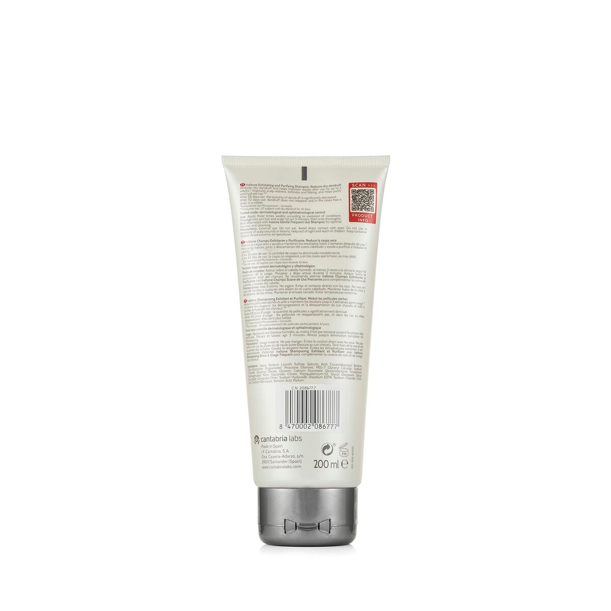 Shampoo Iraltone Iraltone Exfoliant 200 ml – изображение 2 | NetTrade.ee