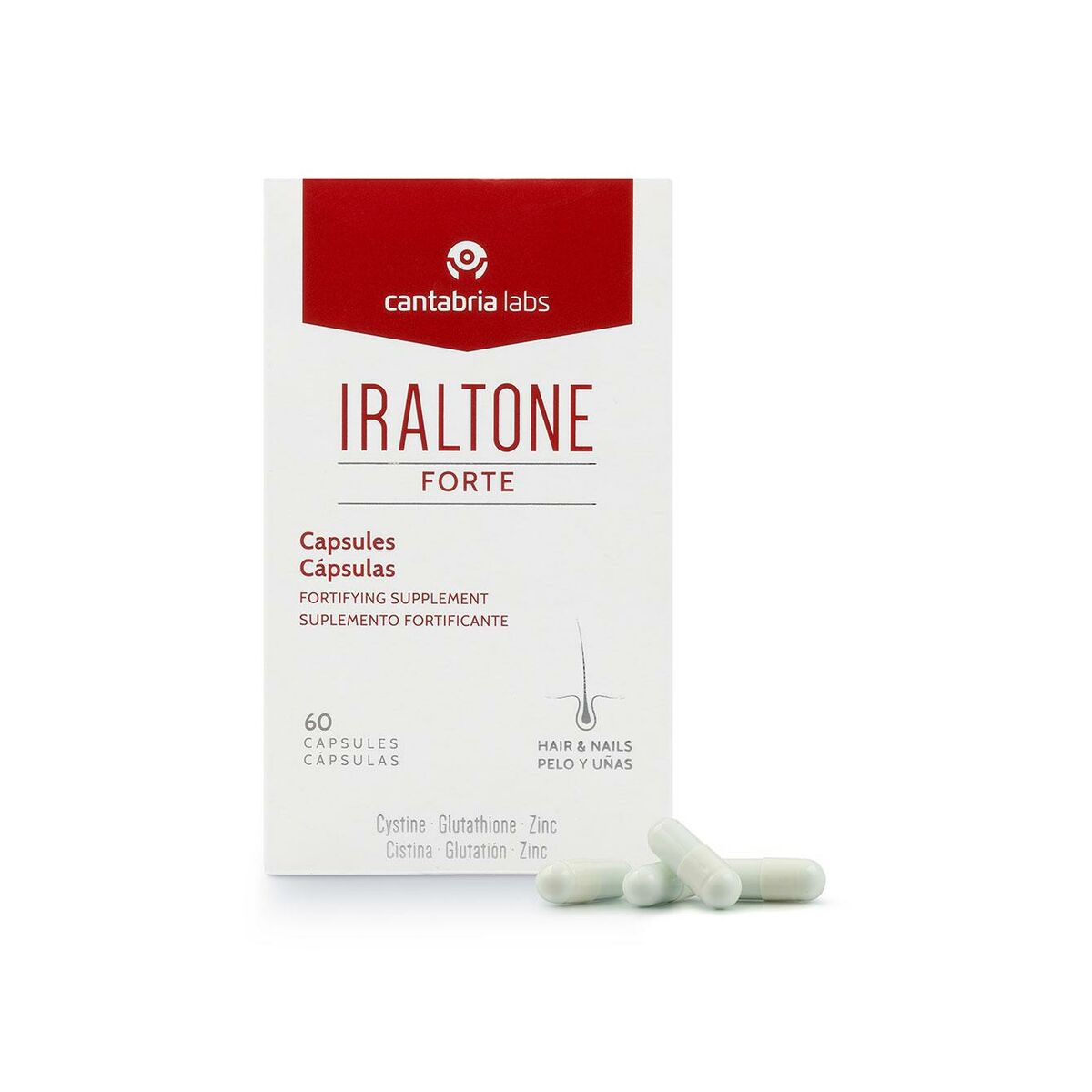 Hair Loss Food Supplement Iraltone Forte (60 Units) – изображение 1 | NetTrade.ee