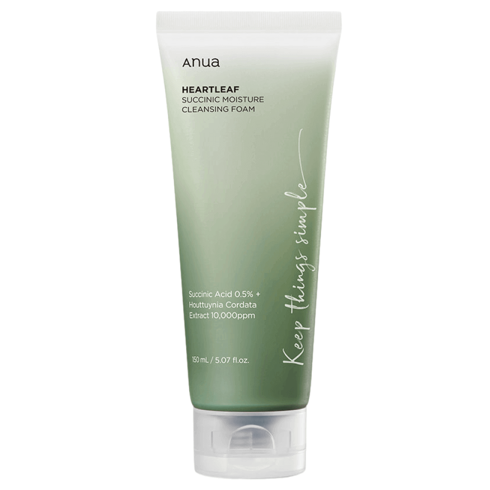 Anua Heartleaf Succinic Moisture Cleansing Foam 150 мл