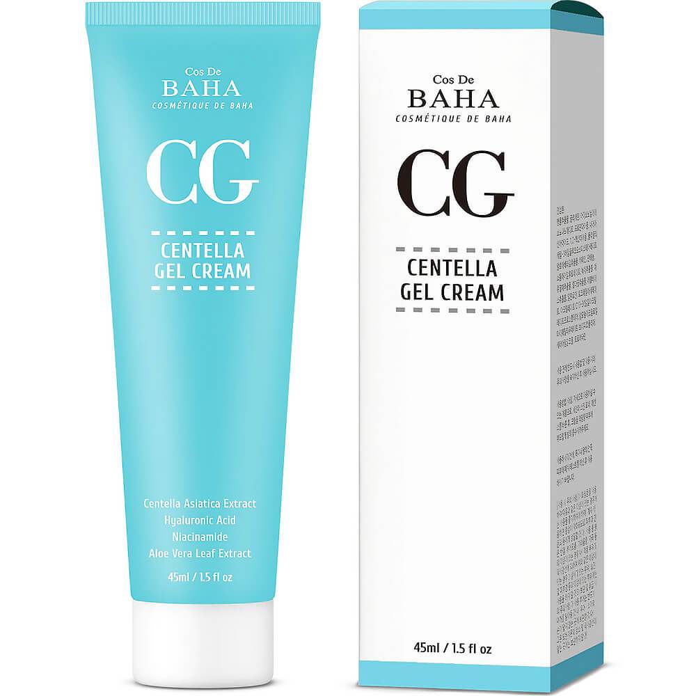 Cos De BAHA  CG Centella Gel Cream 45ml - NETTRADEHOUSE