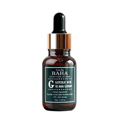 Cos De BAHA G Glycolic Acid 10 AHA Serum 30ml - NETTRADEHOUSE