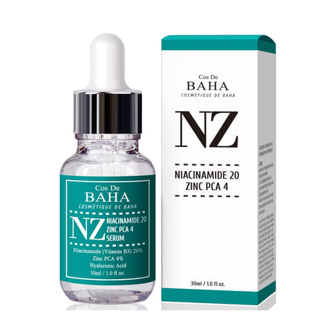 Cos De BAHA NZ Niacinamide 20 Zinc PCA 4 Serum 30ml - NETTRADEHOUSE