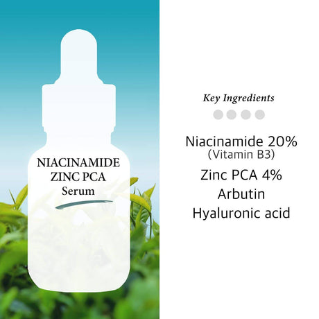 Cos De BAHA NZ Niacinamide 20 Zinc PCA 4 Serum 30ml - NETTRADEHOUSE