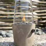 High-Quality Outdoor Gas Lantern Cosiscoop, Cement Round - NETTRADEHOUSE