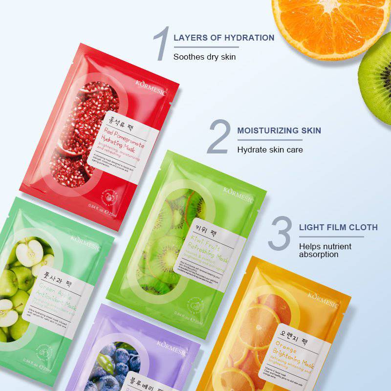 Facial Masks 5pcs set