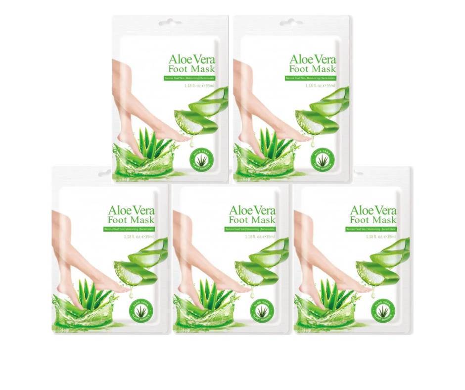 Peeling Foot Masks, 35ml (5 pairs set) - NETTRADEHOUSE