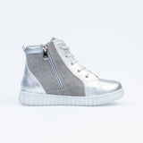 Silver boots, genuine leather 552146-31 Kotofey - NETTRADEHOUSE