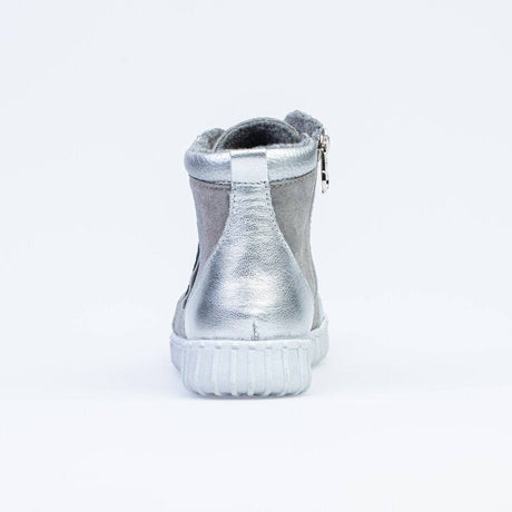 Silver boots, genuine leather 552146-31 Kotofey - NETTRADEHOUSE