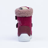 Burgundy felt boots, 157004-42 KOTOFEY - NETTRADEHOUSE