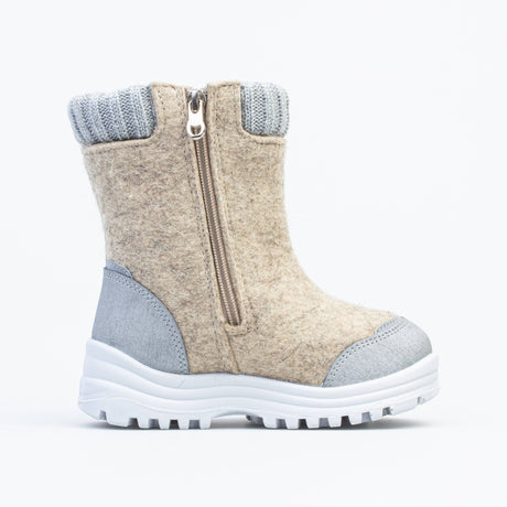 Gray felt boots, KOTOFEY - NETTRADEHOUSE