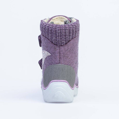 Lilac boots, felt, KOTOFEY - NETTRADEHOUSE