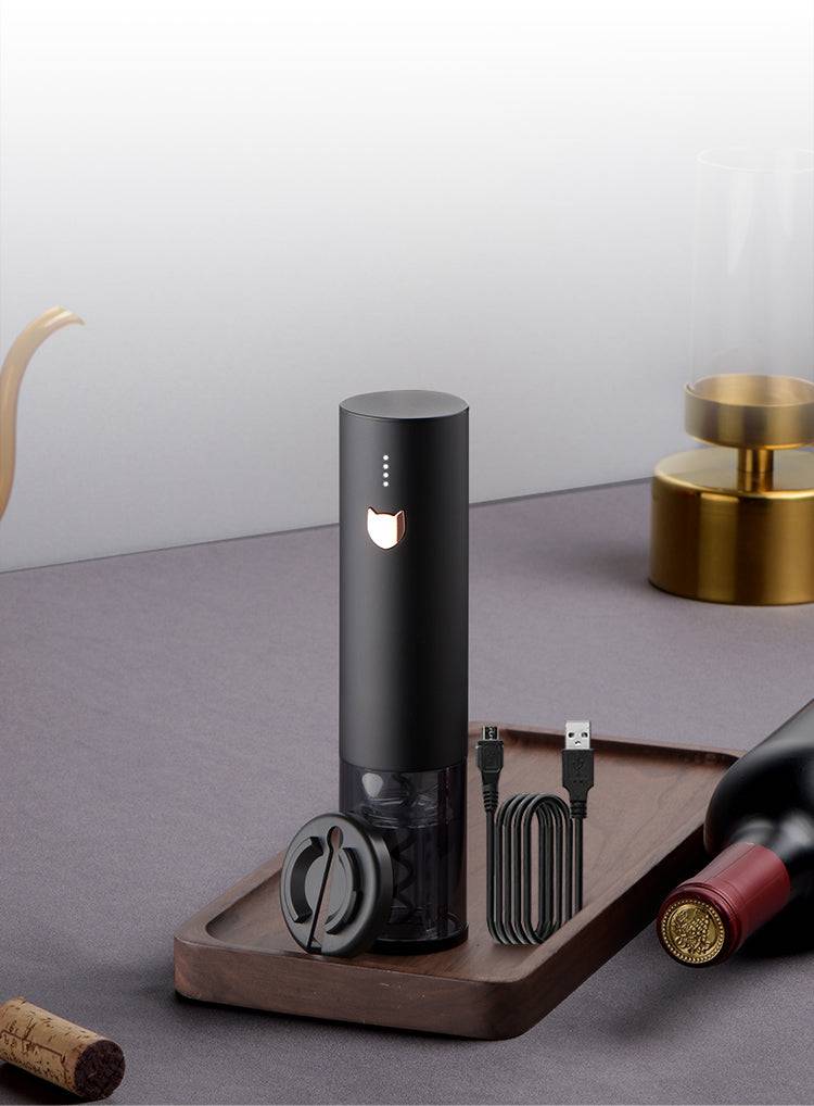 Electric Wine Opener with Rechargeable Li-Ion Battery, Leben - NETTRADEHOUSE