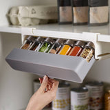 Compact Kitchen Spice Organizer, Seasoning Bottle Storage Rack - NETTRADEHOUSE