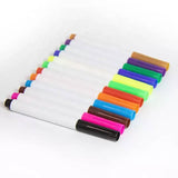 11 Colors Magic Floating Marker and Ceramic Spoon