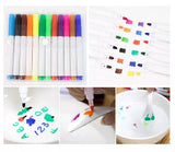 11 Colors Magic Floating Marker and Ceramic Spoon