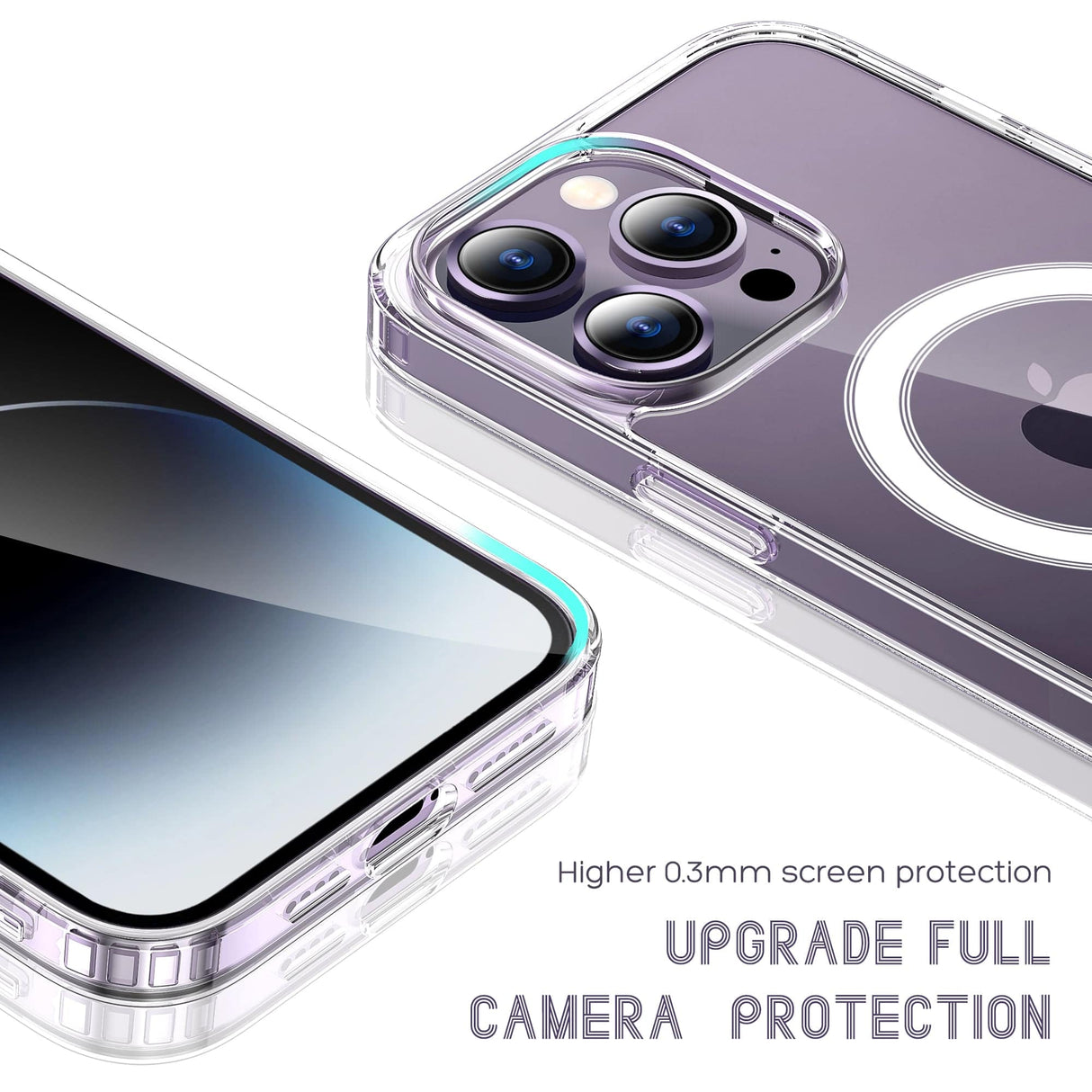 iPhone Clear Case MagSafe | 14 Pro Max | 14 Pro | 14 Plus | 14 |13 Pro Max | 13 Pro | 13 - NETTRADEHOUSE