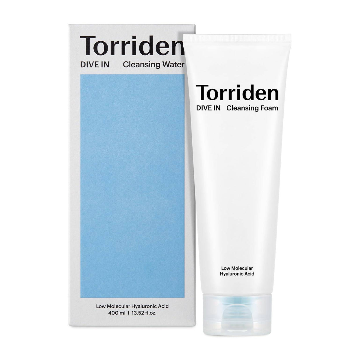 Torriden DIVE-IN Low Molecular Hyaluronic Acid Cleansing Foam 150ml - NETTRADEHOUSE