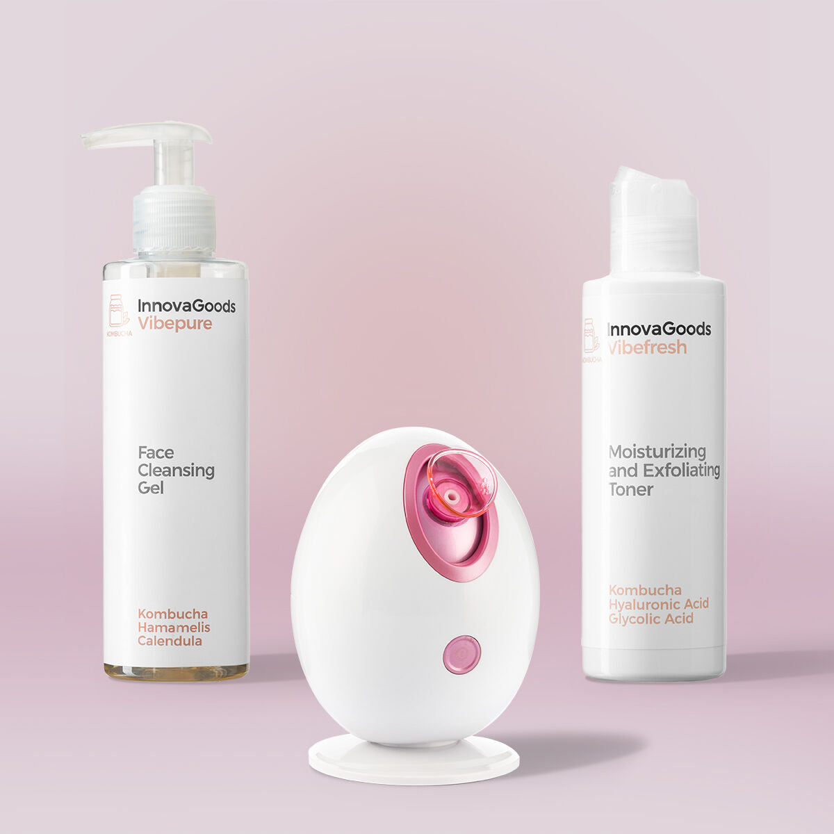 Deep Cleansing Facial Treatment Pack Kombucha InnovaGoods . – изображение 5 | NetTrade.ee
