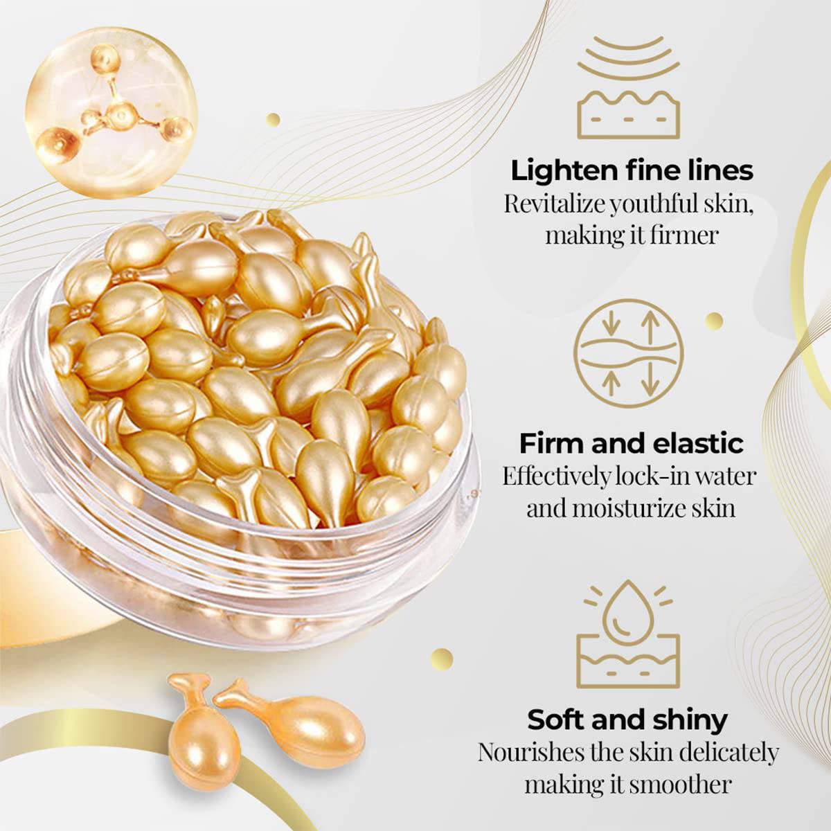 Serum with Fullerene Beauty Capsules 30pcs