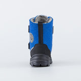 Blue-black felt boots, KOTOFEY