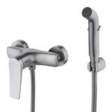 Wall-mounted faucet with bidet shower LEMARK LM3718GM "BRONX"