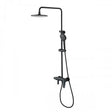 Bath and Shower Faucet with "Tropical rain" shower head